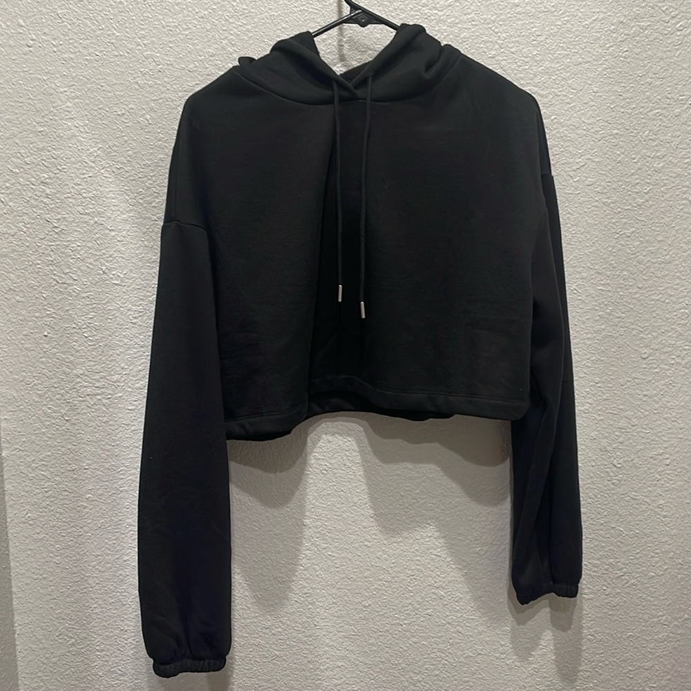 Talulah Cropped Pullover Sweatshirt